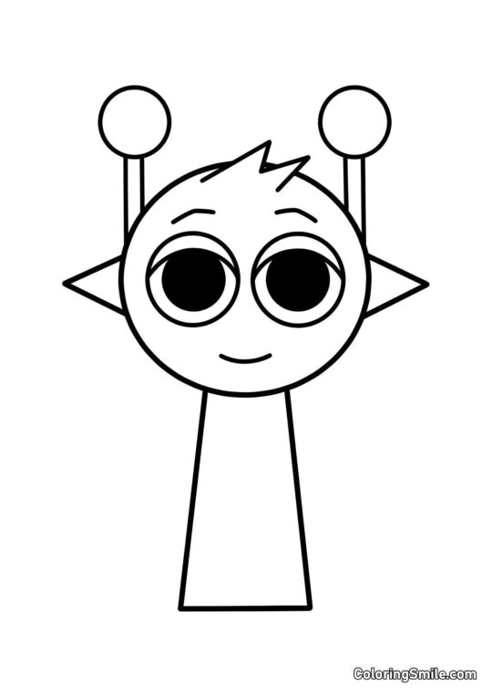 Sprunk Simon - Página para Colorear