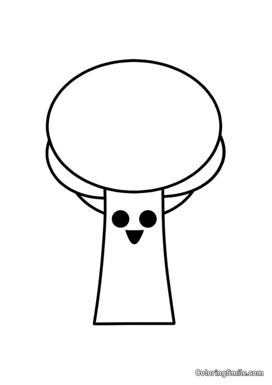 Sprunk Señor Árbol - Página para Colorear