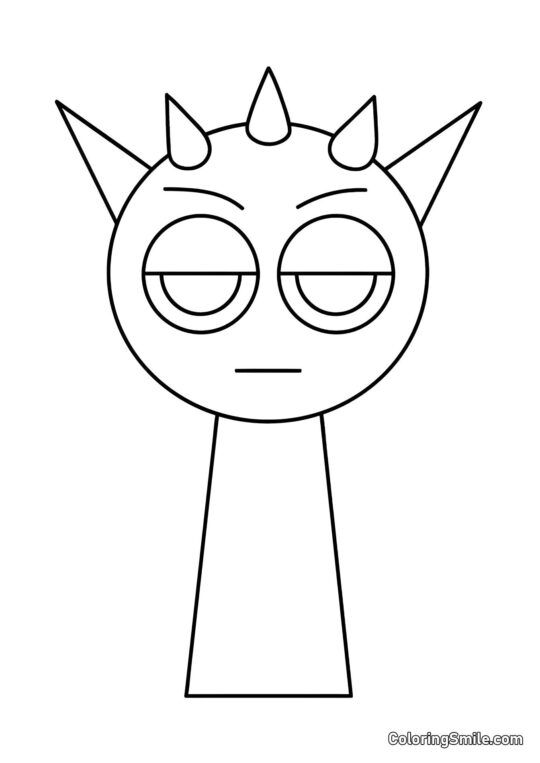 Sprunk Reddi - Página para Colorear