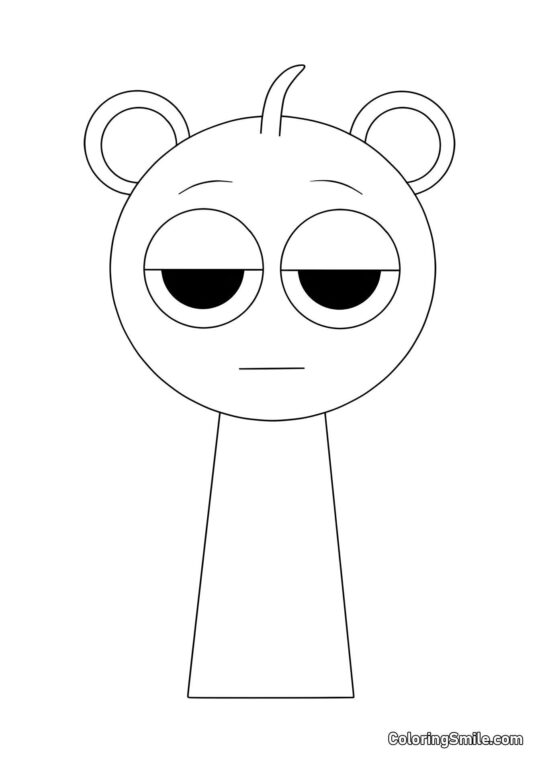 Sprunk Sky - Página para Colorear