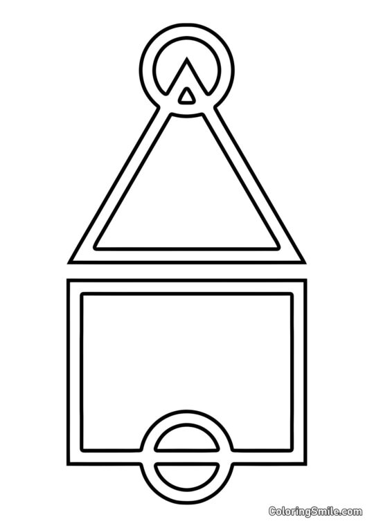 Campo de Squid Game - Página para Colorear