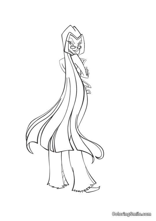 Darcy Hipnotiza Darcy Hipnotiza - Página para Colorear