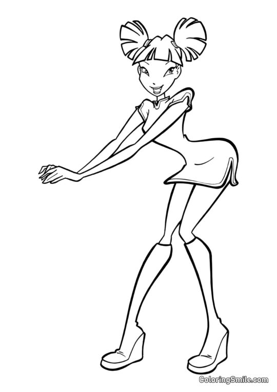 El Nuevo Vestido de Musa El Nuevo Vestido de Musa - Página para Colorear