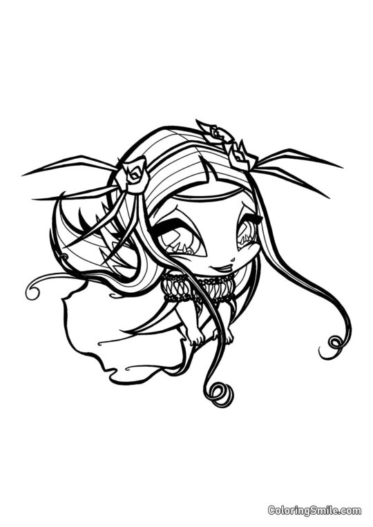 Amore Haciendo Ojos Amore Haciendo Ojos - Página para Colorear