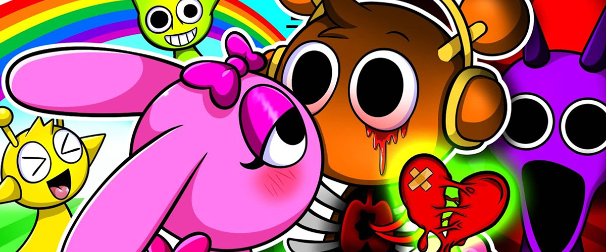 Dibujos de Sprunki para colorear