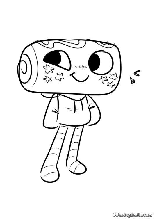 Cosmo del Mundo de Dendy - Página para Colorear