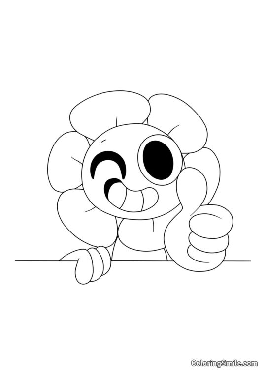 Vendedor Dendy - Página para Colorear