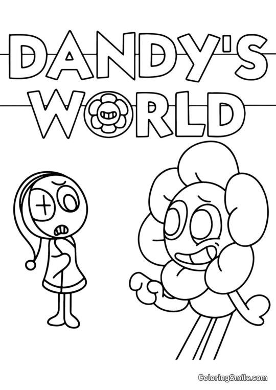 Dendy y Astro - Página para Colorear