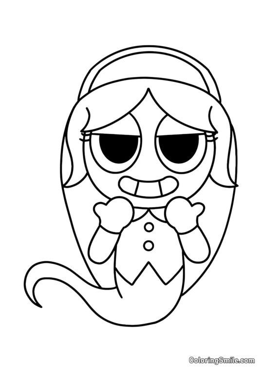 Conny del Mundo de Dendy - Página para Colorear