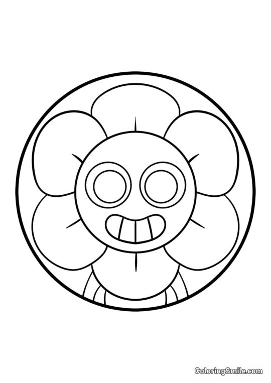 Retrato de Dendy - Página para Colorear