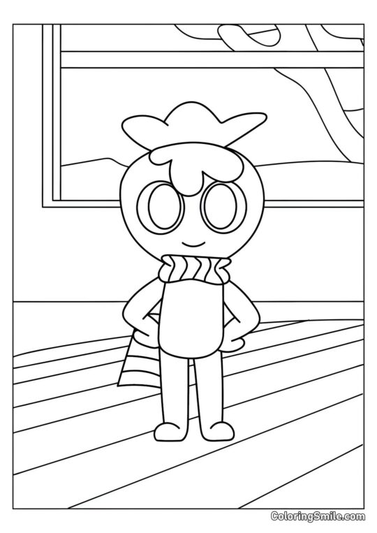 Brote del Mundo de Dendy - Página para Colorear