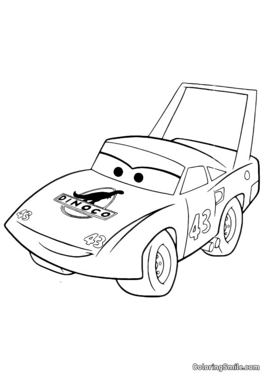 Rey en toda su gloria - Página para Colorear