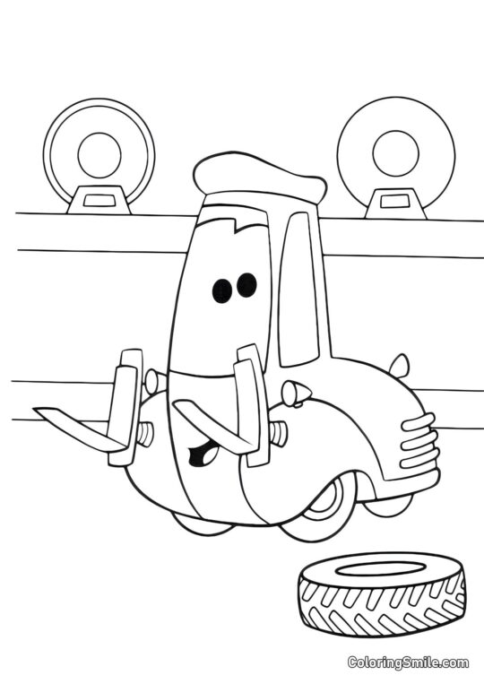 Cargador - Página para Colorear